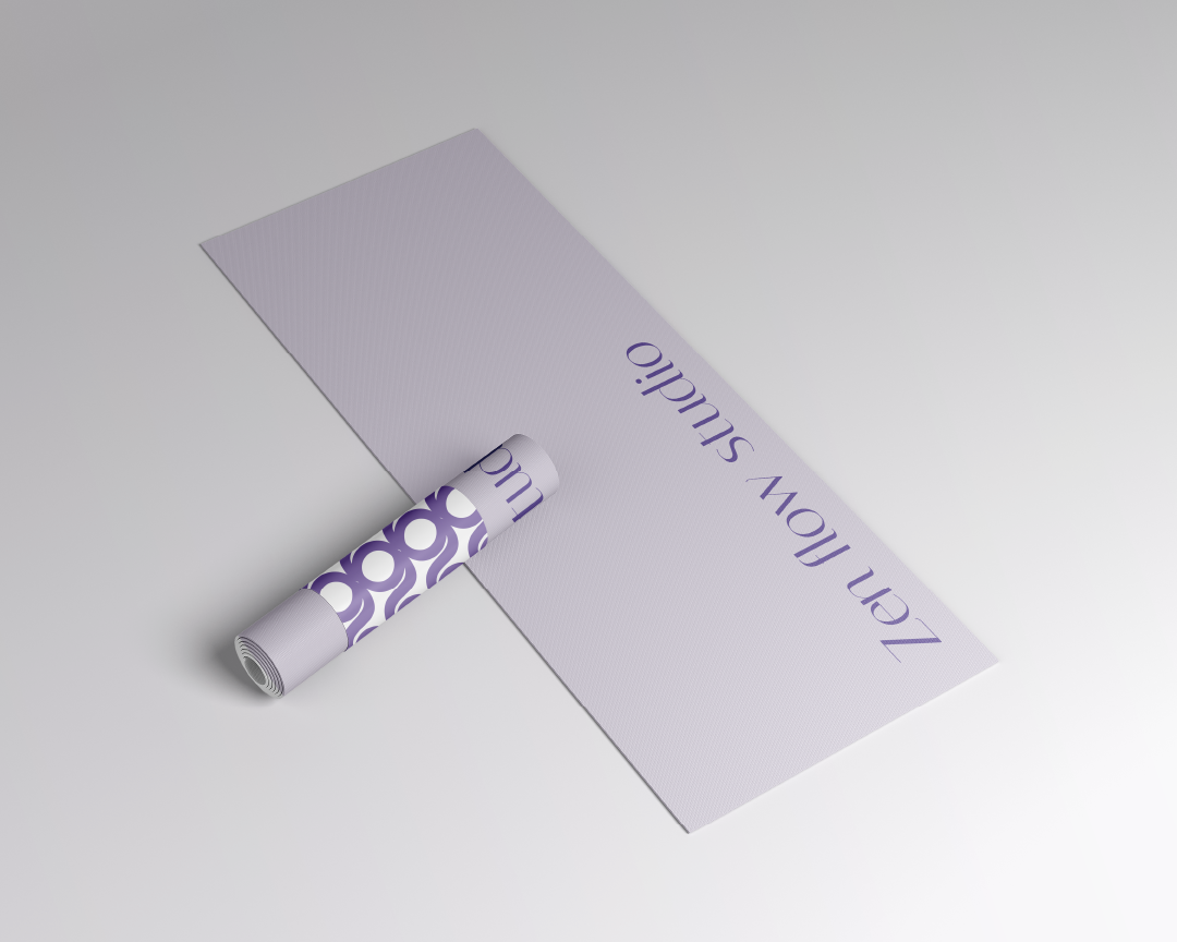 Zen Flow Studio branding material